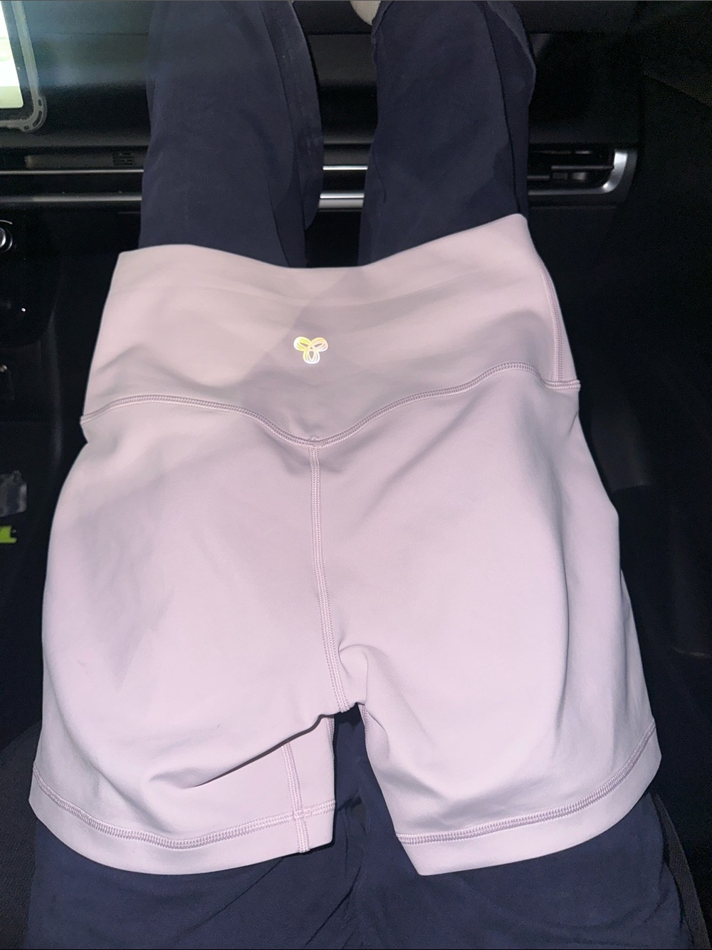 TNA Women's Lilac High-Rise Bike Shorts